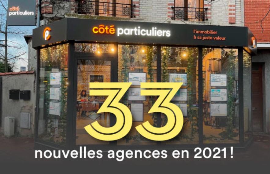 Actualité Côté Particuliers : 117 AGENCES CÔTÉ PARTICULIERS !